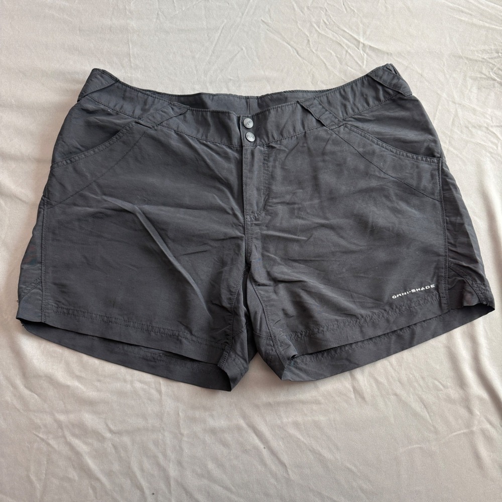 Columbia PFG Shorts Mens XL Black Omni-Shade Performance‎ Fishing Gear